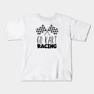 Go kart racing Kids T-Shirt